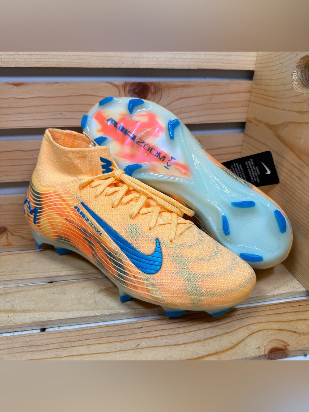 Nike Zoom Superfly 10 Elite Mbappe Soccer Cleats FQ8692-801 Men's Size 6.5 NWOB